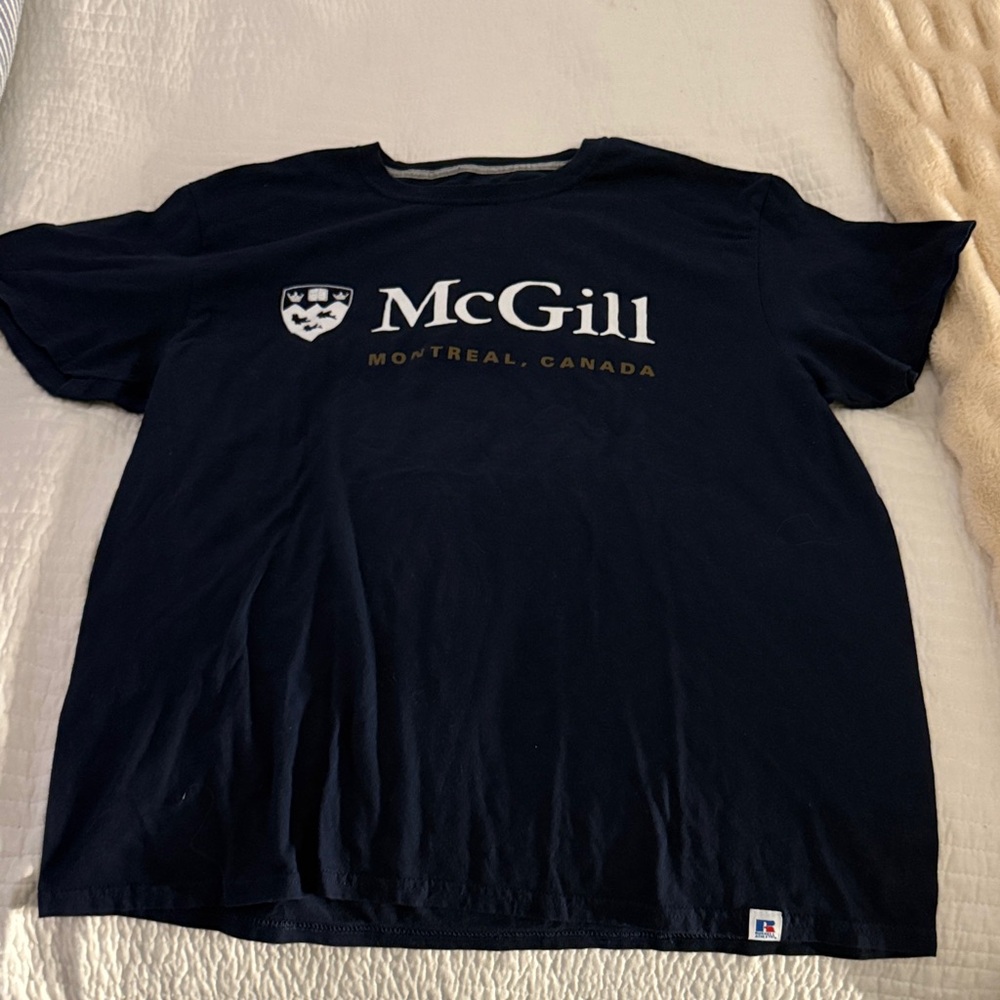 Russell Athletic Dark Blue McGill T-Shirt